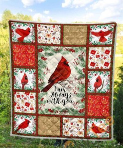 Bring the Outdoors Indoors with Cardinal Quilt And Pillowcase Set