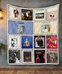 British Singer Cat Stevens Album Quilt Blanket Bedding Set