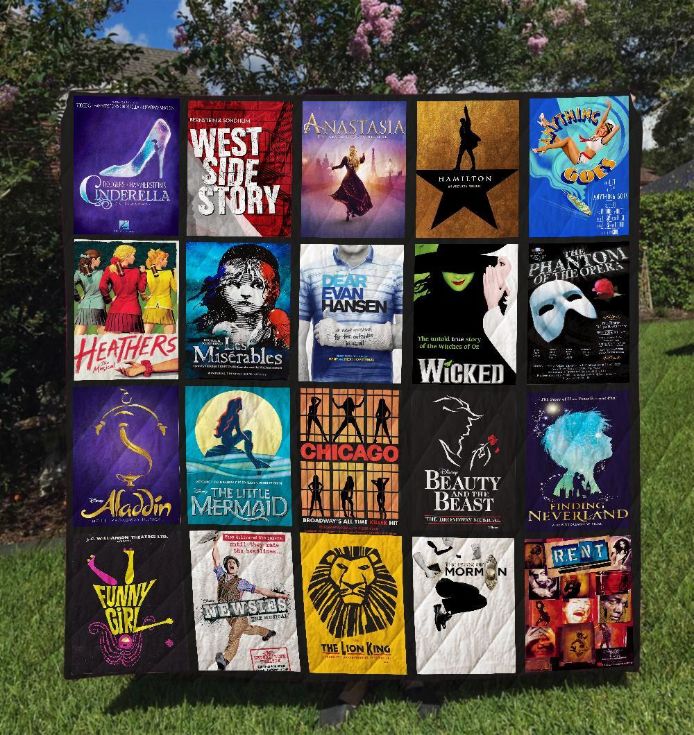 Broadway 3005 Quilt Blanket Bedding Set for Home Décor