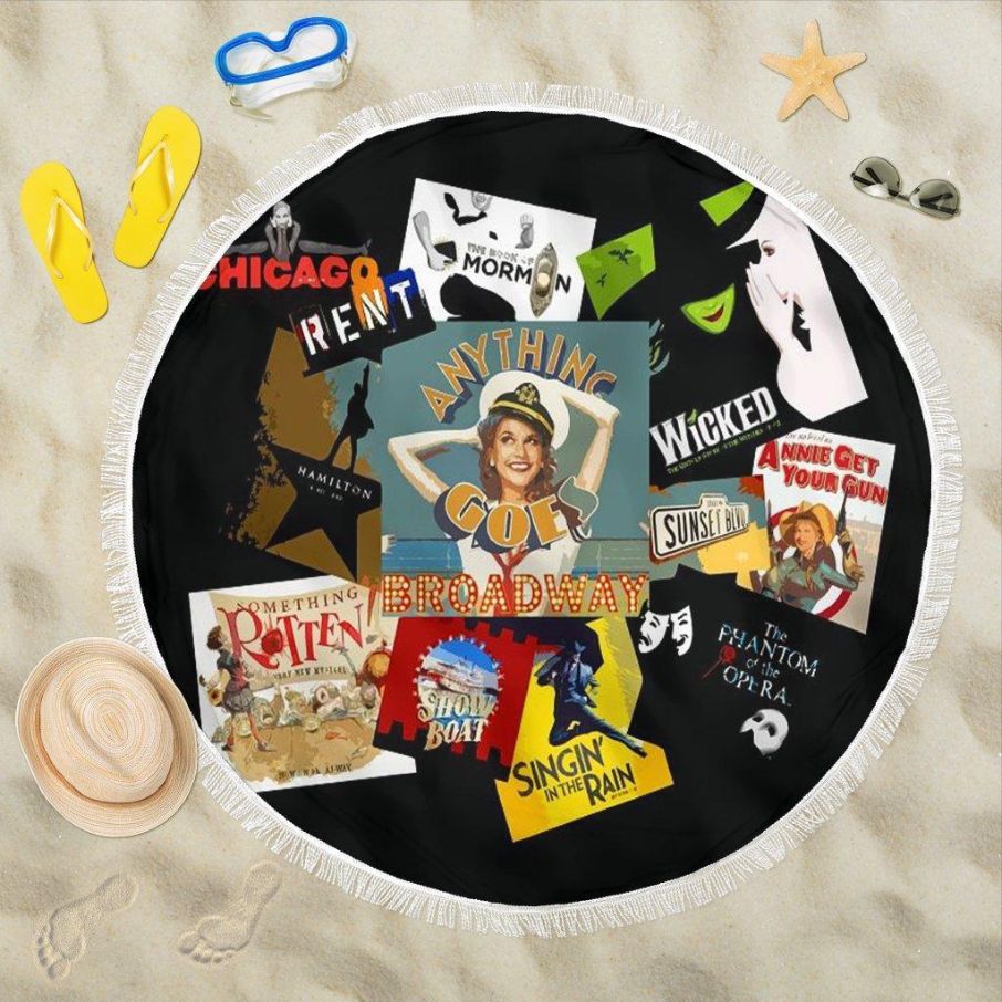 Broadway Beach Quilt Blanket Bedding Set for Home Décor