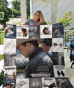 Brokeback Mountain For Fans Collected Quilt Blanket Bedding Set