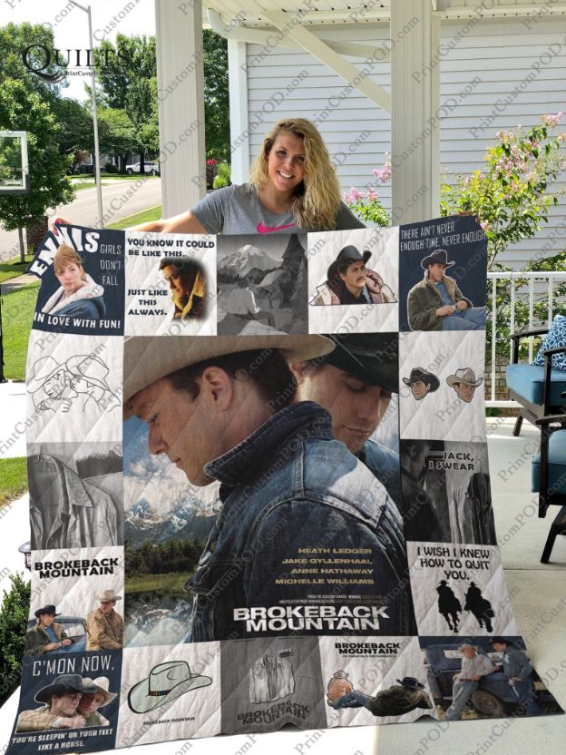 Brokeback Mountain For Fans Collected Quilt Blanket Bedding Set