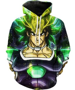 Broly Artwork Dragon Ball Super Broly Movie Hoodie 3D