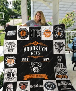 Brooklyn Nets Collected Quilt Blanket Bedding Set