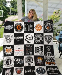 Brooklyn Nets Collection Quilt Blanket Bedding Set