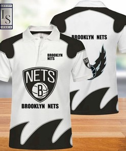 Brooklyn Nets NBA Basketball Polo Shirt
