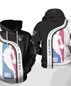 Brooklyn Nets NBA Team 3D Hoodie