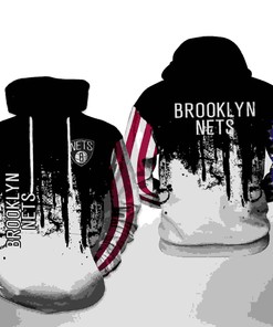 Brooklyn Nets NBA Team US 3D Hoodie