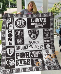 Brooklyn Nets Quilt Blanket Bedding Set