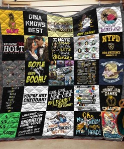 Brooklyn Nine Nine Quilt Blanket Bedding Set