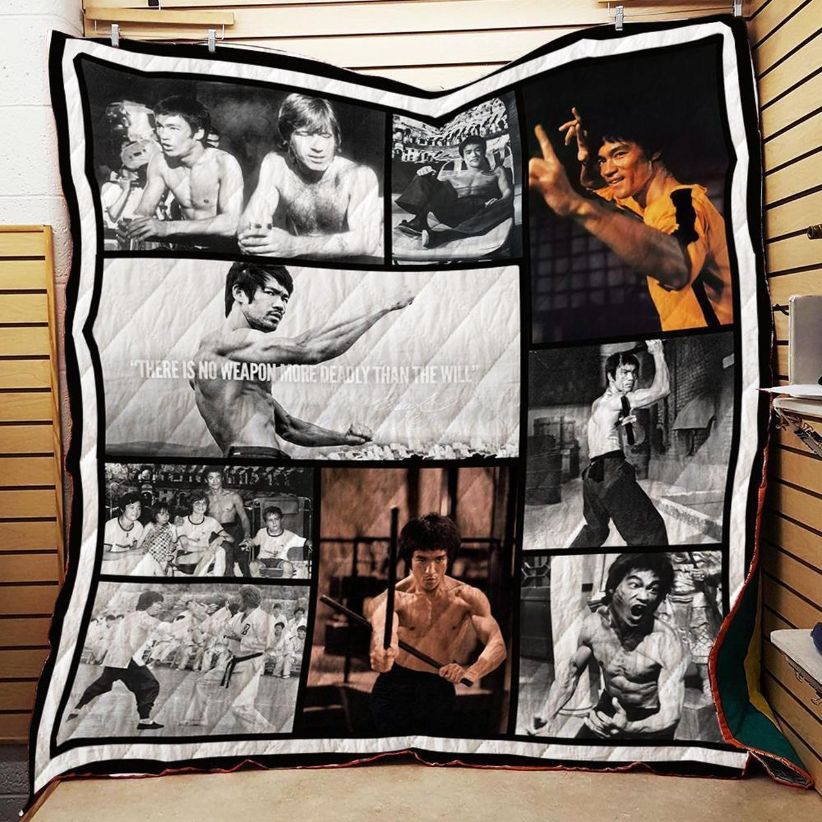 Bruce Lee All The Time Quilt Blanket Bedding Set