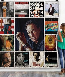 Bruce Springsteen Album 2 Quilt Blanket Bedding Set