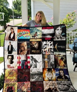 Bruce Springsteen Quilt Blanket 01474