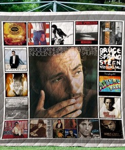 Bruce Springteen Best Albums Quilt Blanket Bedding Set