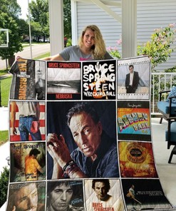 Bruce Springteen For Fans New Quilt Blanket Bedding Set