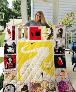 Bruno Mars Quilt Blanket Bedding Set