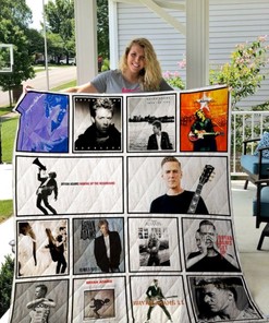 Bryan Adams Love Quilt Blanket Bedding Set for Home Décor