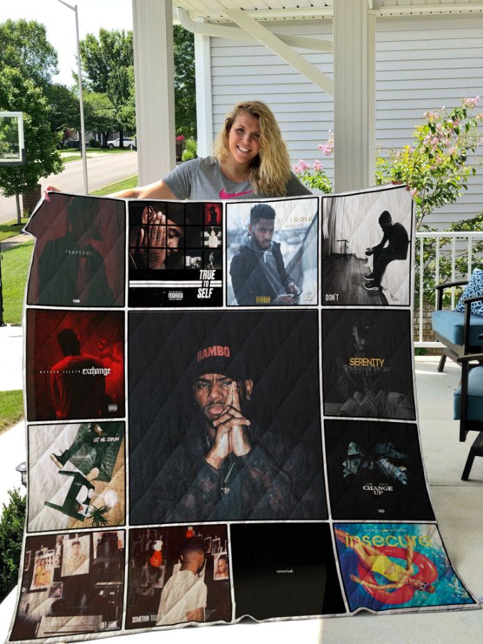 Bryson Tiller Quilt Blanket Bedding Set for Home Décor