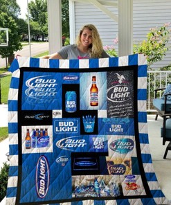 Bud Light Quilt Blanket Bedding Set for Home Décor