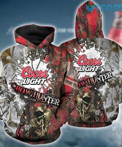 Budweiser Hoodie 3D Bow Hunter Gift For Beer Lovers