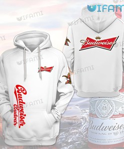 Budweiser Hoodie 3D Budvar Beer Lovers Gift