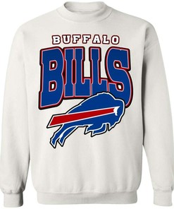 Buffalo Bills 90'S Retro Vintage Nfl Unisex Crewneck Sweatshirt