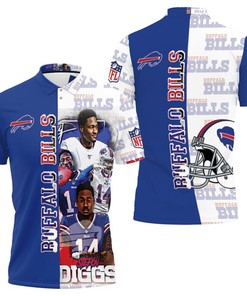 Buffalo Bills Afc East 2020 Stefon Diggs Polo Shirt All Over Print Shirt 3d T-shirt