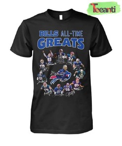 Buffalo Bills All-Time Greats Cool American Football Nba T-Shirt