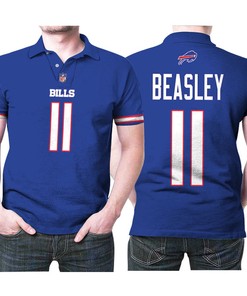 Buffalo Bills Cole Beasley #11 Nfl Legend Player American Football Game Royal 3d Designed Allover Gift For Bills Fans Polo Shirt