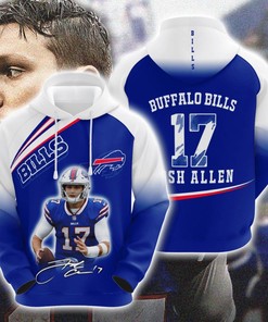 Buffalo Bills Custom Sport All Over Print Hoodie 3D 3