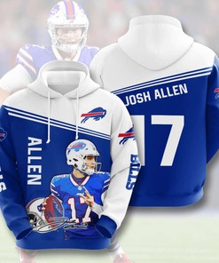 Buffalo Bills Custom Sport All Over Print Hoodie 3D 7
