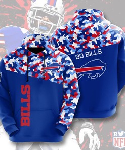 Buffalo Bills Custom Sport All Over Print Hoodie 3D 8