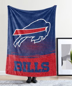 Buffalo Bills Fleece Blanket Sherpa Blanket Quilt Gifts for Fans