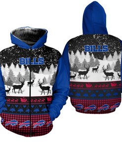 Buffalo Bills Hoodie 3D Gifts for Fans