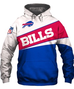 Buffalo Bills Hoodie 3D Zip Hoodie