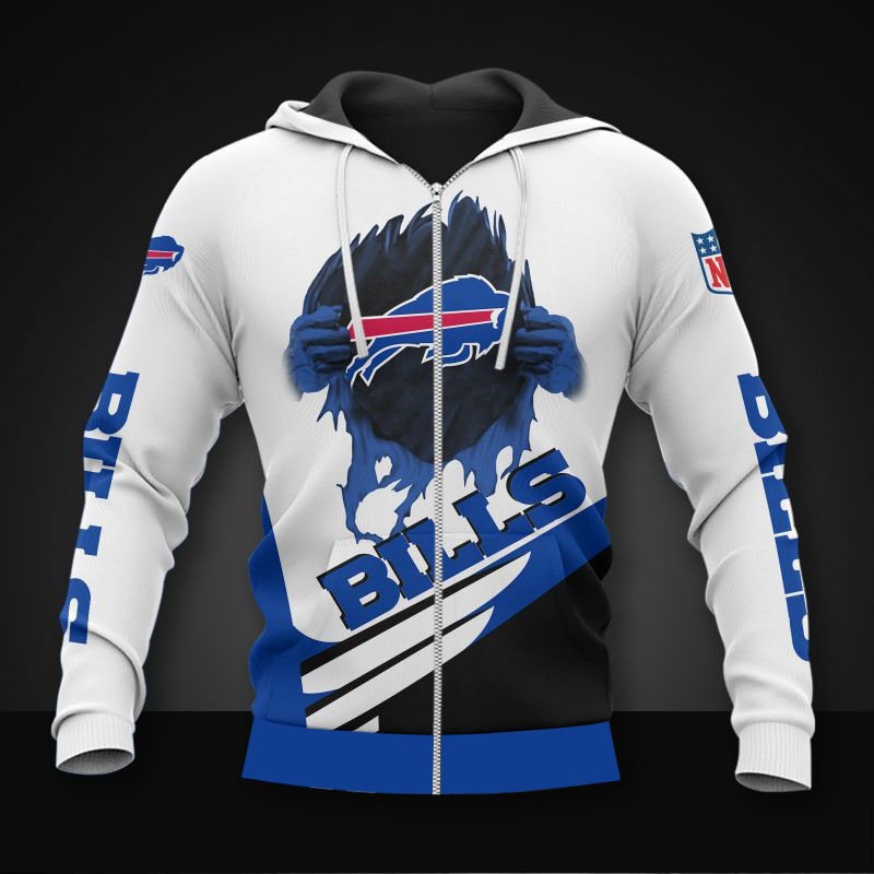 Buffalo Bills Hoodie Cool Graphic Gifts for Fans - Image 3