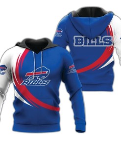 Buffalo Bills Hoodie Curve Graphic Gifts for Fans