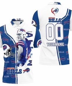 Buffalo Bills John Allen 2020 Afc East Champions Personalized 3D All Over Print Polo Shirt