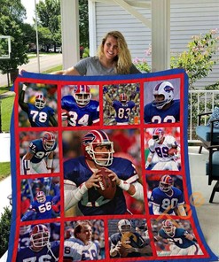 Buffalo Bills Legends 01 Quilt Blanket Bedding Set