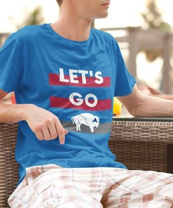 Buffalo Bills Let'S Go Buffalo, Football T-Shirt