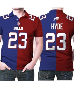 Buffalo Bills Micah Hyde #23 Great Player Nfl Vapor Limited Royal Red Two Tone Jersey Style Gift For Bills Fans Polo Shirt