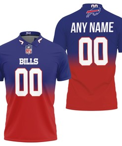Buffalo Bills Nfl American Football Team Royal Color Crash 3d Designed Allover Custom Gift For Bills Fans Polo Shirt All Over Print Shirt 3d T-shirt