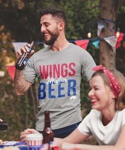 Buffalo Bills Wings Beer T-Shirt