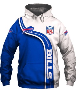 Buffalo Bills Zip Hoodie 3D Cute Zip Hoodie Pullover Gift for Fans