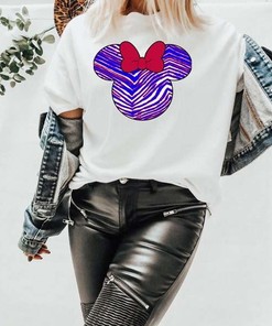 Buffalo Minnie Zubaz Unisex T-Shirt