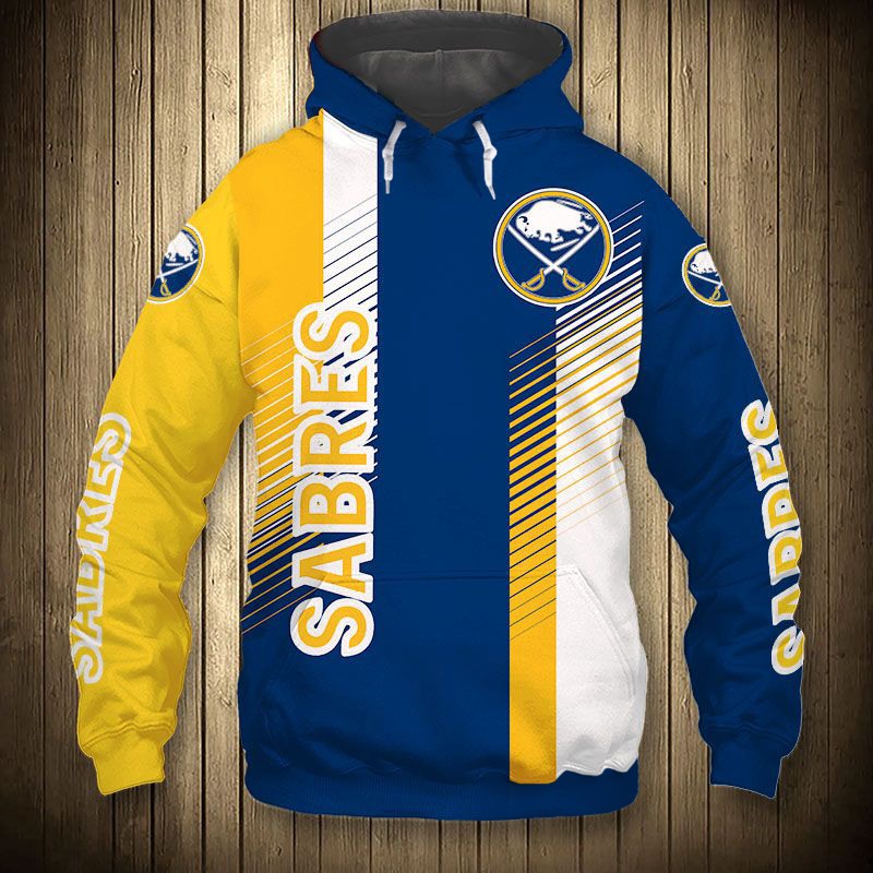 Buffalo Sabres Hoodie 3D Cute Design Pullover Nhl