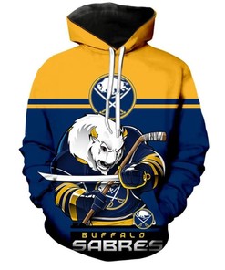 Buffalo Sabres Hoodie 3D Ultra-Cool Long Sleeve Gift for Fans
