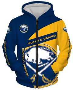 Buffalo Sabres Hoodie 3D Zip Hoodie Gift for Fans