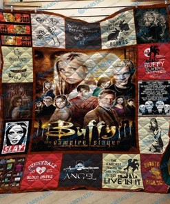 Buffy Quotes Quilt Blanket Bedding Set for Home Décor
