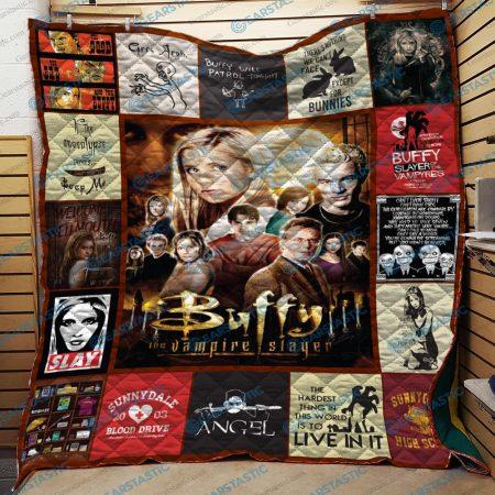 Buffy Quotes Quilt Blanket Bedding Set for Home Décor